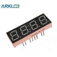 small 0.39 inch 4 digits 7 segment led display in various  colors